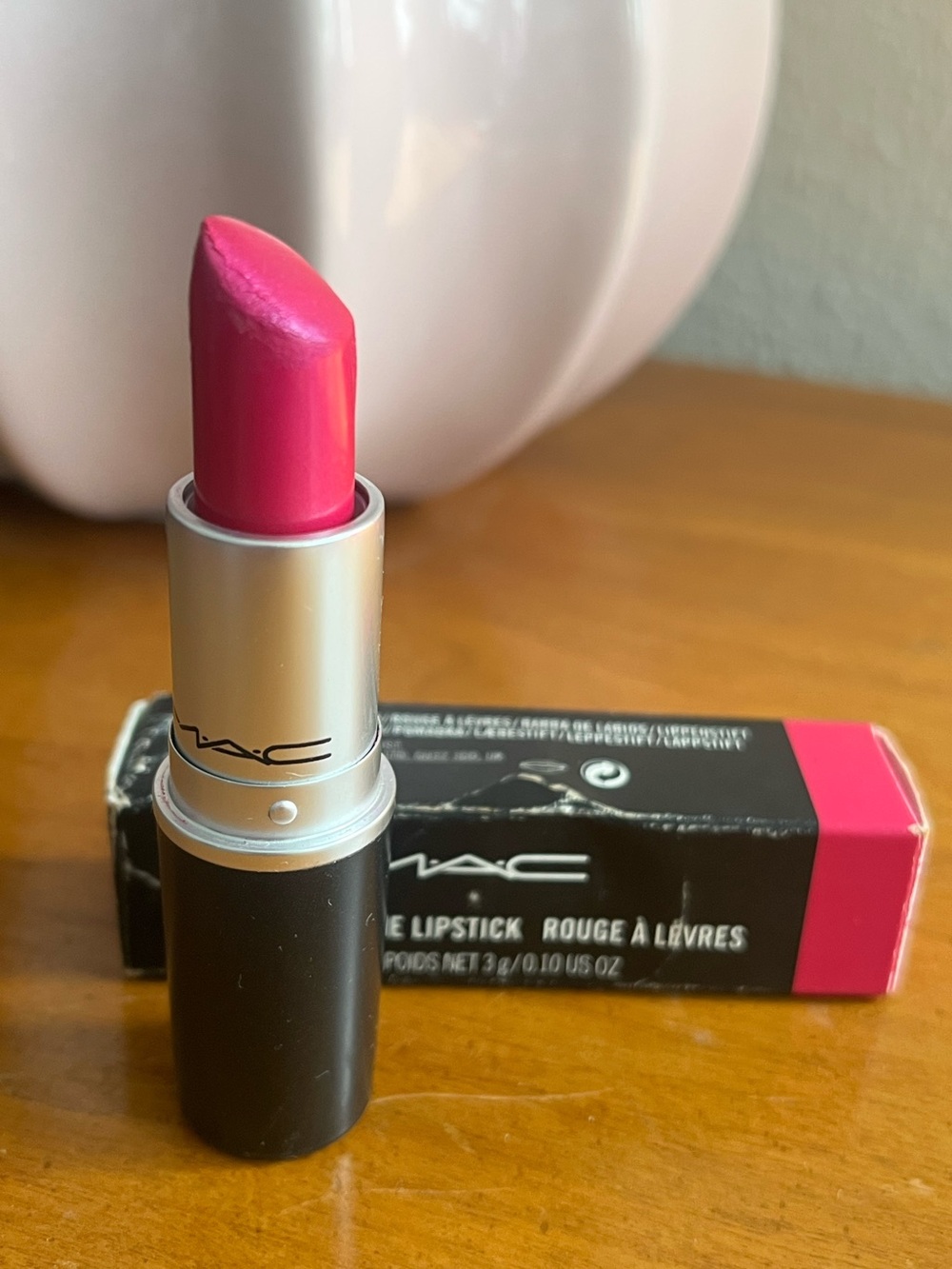 MAC RARE! Discontinued Show Orchid Frost Lipstick